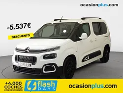 Blanco Usado 2021 Citroën Berlingo Feel Monovolumen | 18.850 € (Precio justo)