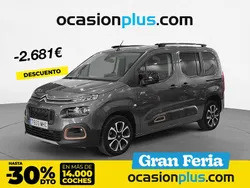Gris / plata Usado 2023 Citroën Berlingo Shine Monovolumen | 19.900 € (Precio justo)