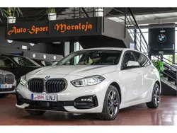 Blanco Usado 2021 BMW 116 Sport Line Utilitario | 19.400 € (Buen precio)