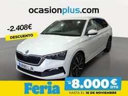 Blanco Usado 2020 Skoda Scala Sport Utilitario | 18.680 € (Precio justo)