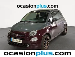 Granate Usado 2019 Fiat 500C Collezione Descapotable | 12.082 € (Precio justo)