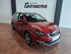 Granate Usado 2015 Peugeot 308 Allure Familiar | 8900 € (Precio justo)