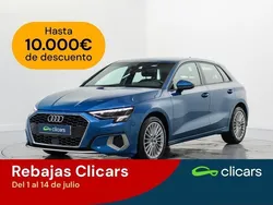 Azul Usado 2022 Audi A3 Sportback e-tron Advanced Berlina | 24.690 € (Precio justo)