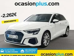 Blanco Usado 2020 Audi A3 Sportback S-Line Utilitario | 22.628 € (Precio justo)