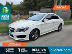 Blanco Usado 2015 Mercedes CLA200 AMG line Coupe | 13.390 € (Super precio)