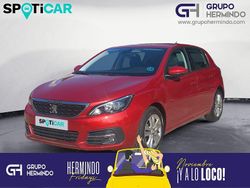 Rojo Usado 2021 Peugeot 308 Active Berlina | 10.950 € (Buen precio)