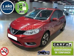 Rojo Usado 2014 Nissan Pulsar Tekna Berlina | 9990 € (Precio justo)