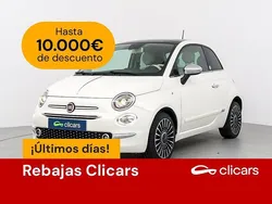 Blanco Usado 2018 Fiat 500 Lounge Berlina | 8490 € (Precio justo)