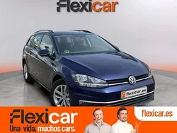 Azul Usado 2019 VW Golf VII Advance Familiar | 15.490 € (Precio justo)