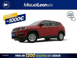 Rojo Usado 2019 Jeep Compass Sport SUV | 16.985 € (Precio justo)