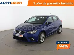 Azul Usado 2019 Seat Ibiza Style Plus Berlina | 12.499 € (Precio justo)