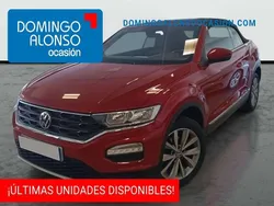 Rojo Usado 2021 VW T-Roc Cabriolet Descapotable | 15.790 € (Buen precio)
