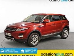 Rojo Usado 2013 Land Rover Range Rover evoque Pure SUV | 14.450 € (Buen precio)