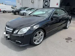 Negro Usado 2011 Mercedes E350 Descapotable | 15.900 € (Precio justo)