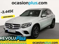 Plateado Usado 2019 Mercedes GLC220 SUV | 34.455 € (Precio justo)