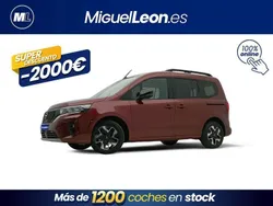 Rojo Usado 2023 Nissan Townstar N-Connecta Monovolumen | 22.985 € (Precio justo)