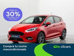 Blanco Usado 2018 Ford Fiesta ST-Line Utilitario | 13.990 € (Precio justo)