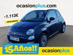 Azul Usado 2022 Fiat 500 Dolcevita Descapotable | 12.250 € (Precio justo)