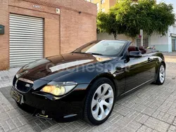Negro Usado 2007 BMW 630 Cabriolet Descapotable | 15.990 €