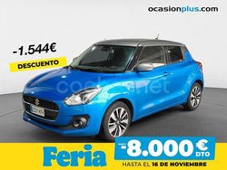 Azul Usado 2018 Suzuki Swift GLX Utilitario | 16.990 € (Un poco caro)