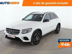 Blanco Usado 2019 Mercedes GLC220 AMG line SUV | 33.899 € (Super precio)