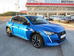 Azul Usado 2020 Peugeot e-208 GT-line Utilitario | 19.000 €