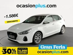 Blanco Usado 2018 Hyundai i30 Berlina | 17.450 € (Un poco caro)