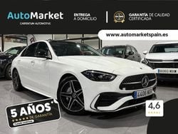 Blanco Usado 2023 Mercedes C200 AMG Line Premium Plus Berlina | 38.600 € (Precio justo)