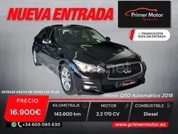 Negro Usado 2018 Infiniti Q50 Premium Berlina | 16.900 € (Precio justo)