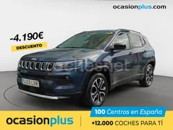 Azul Usado 2022 Jeep Compass Limited SUV | 19.890 € (Precio justo)