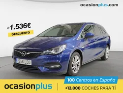 Azul Usado 2019 Opel Astra Elegance Familiar | 11.900 € (Precio justo)