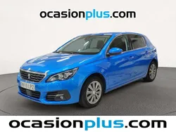 Azul Usado 2021 Peugeot 308 Allure Utilitario | 14.446 € (Buen precio)