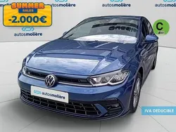 Azul Usado 2022 VW Polo R-line | 20.890 € (Precio justo)