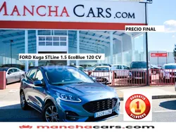 Azul Usado 2022 Ford Kuga ST-Line SUV | 18.380 € (Precio justo)