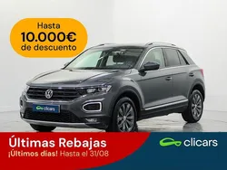 Gris Usado 2019 VW T-Roc Sport SUV | 18.990 € (Precio justo)