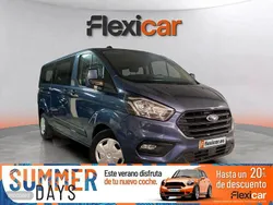 Azul Usado 2023 Ford Transit Custom Trend Familiar | 34.490 € (Un poco caro)