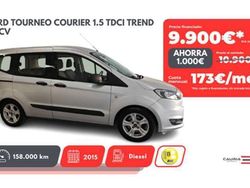 Gris Usado 2015 Ford Tourneo Courier Trend Monovolumen | 9900 € (Un poco caro)