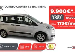 Gris Usado 2015 Ford Tourneo Courier Trend Monovolumen | 9900 € (Precio justo)