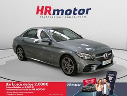 Gris Usado 2020 Mercedes C200 AMG line Berlina | 28.990 € (Precio justo)