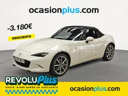 Blanco Usado 2023 Mazda MX5 Exclusive-Line Descapotable | 34.990 € (Un poco caro)