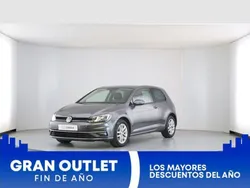 Gris urano Usado 2019 VW Golf VII Advance Utilitario | 18.800 € (Precio justo)