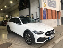 Blanco Usado 2022 Mercedes C220 Familiar | 39.990 € (Un poco caro)