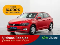 Rojo Usado 2017 VW Polo Edition Berlina | 10.990 € (Precio justo)