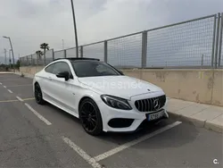 Blanco Usado 2017 Mercedes C220 Coupe | 27.500 € (Precio justo)