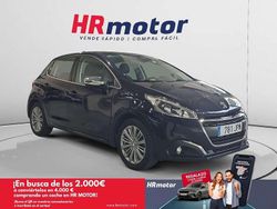 Azul Usado 2016 Peugeot 208 Allure Utilitario | 6390 € (Buen precio)