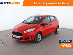 Rojo Usado 2017 Ford Fiesta Trend Utilitario | 8599 € (Precio justo)