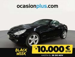 Negro Usado 2005 Mercedes SLK200 Descapotable | 10.450 € (Precio justo)