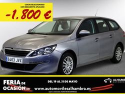 Gris Usado 2016 Peugeot 308 Business-Line Familiar | 10.590 € (Precio justo)