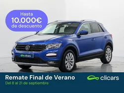 Azul Usado 2021 VW T-Roc Advance SUV | 20.490 € (Buen precio)