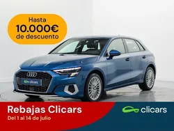Azul Usado 2022 Audi A3 Sportback e-tron Advanced Berlina | 24.690 € (Precio justo)